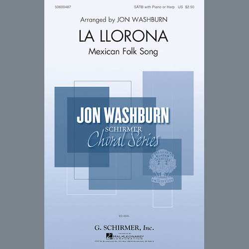 Mexican Folksong La Llorona (arr. Jon Washburn) profile picture