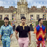 Download or print Jonas Brothers Sucker Sheet Music Printable PDF 4-page score for Love / arranged Big Note Piano SKU: 429609
