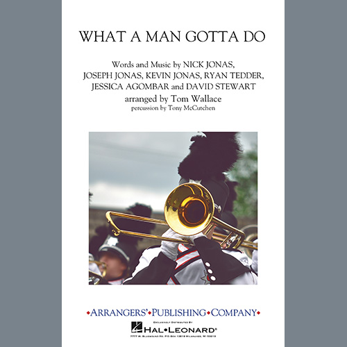 Jonas Brothers What a Man Gotta Do (arr. Tom Wallace) - Bass Drums profile picture