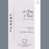Download or print Jonathan Adams A Song Of Peace (Da Pacem Domine) Sheet Music Printable PDF 7-page score for Concert / arranged SATB Choir SKU: 423700