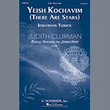 Download or print Jonathan Tunick Yeish Kochavim (There Are Stars) Sheet Music Printable PDF 7-page score for Religious / arranged SATB SKU: 186710