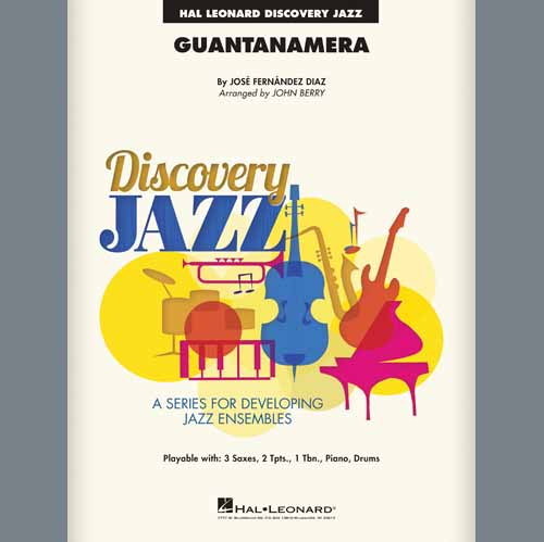 José Fernández Diaz Guantanamera (arr. John Berry) - Alto Sax 1 profile picture