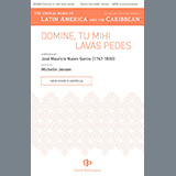 Download or print José Mauricio Nunes Garcia Domini Tu Mihi Lavas Pedes Sheet Music Printable PDF 6-page score for Latin / arranged SATB Choir SKU: 1357275