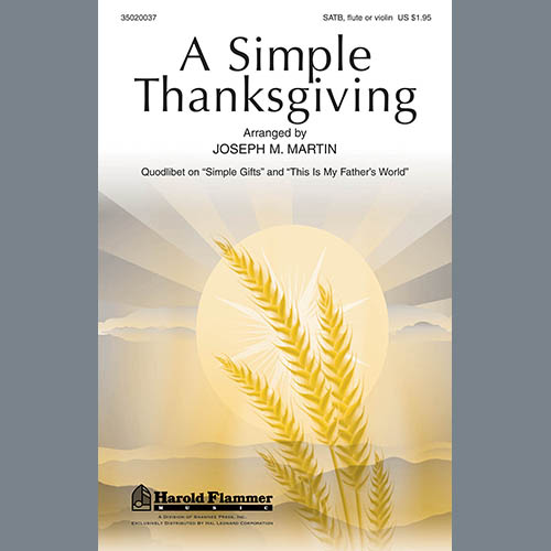 Joseph M. Martin A Simple Thanksgiving profile picture