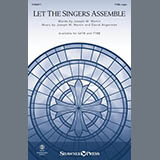 Download or print Joseph M. Martin and David Angerman Let The Singers Assemble Sheet Music Printable PDF 12-page score for Concert / arranged TTBB Choir SKU: 1813015