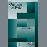 Download or print Joseph M. Martin One Song Of Praise Sheet Music Printable PDF 10-page score for Sacred / arranged SATB SKU: 159455
