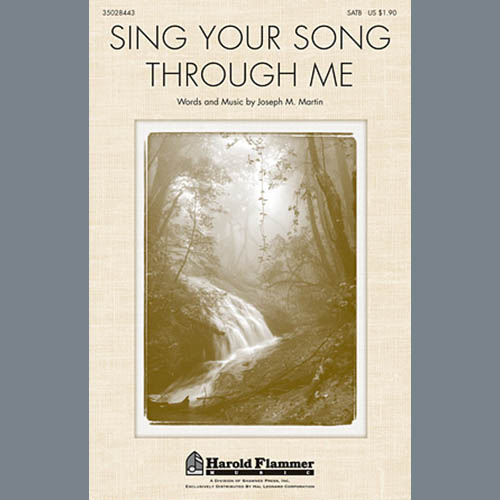 Joseph M. Martin Sing Your Song Through Me profile picture