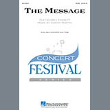 Download or print Joseph M. Martin The Message Sheet Music Printable PDF 14-page score for Concert / arranged TTBB SKU: 160767