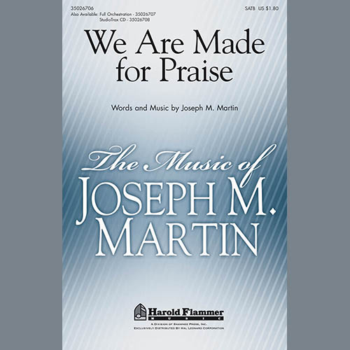 Joseph M. Martin We Are Made For Praise profile picture