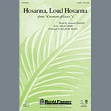 Download or print Joseph Martin Hosanna, Loud Hosanna Sheet Music Printable PDF 8-page score for Concert / arranged SATB SKU: 93759