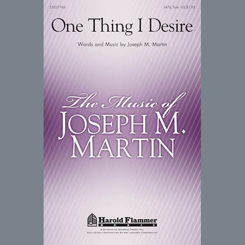 Joseph Martin One Thing I Desire profile picture