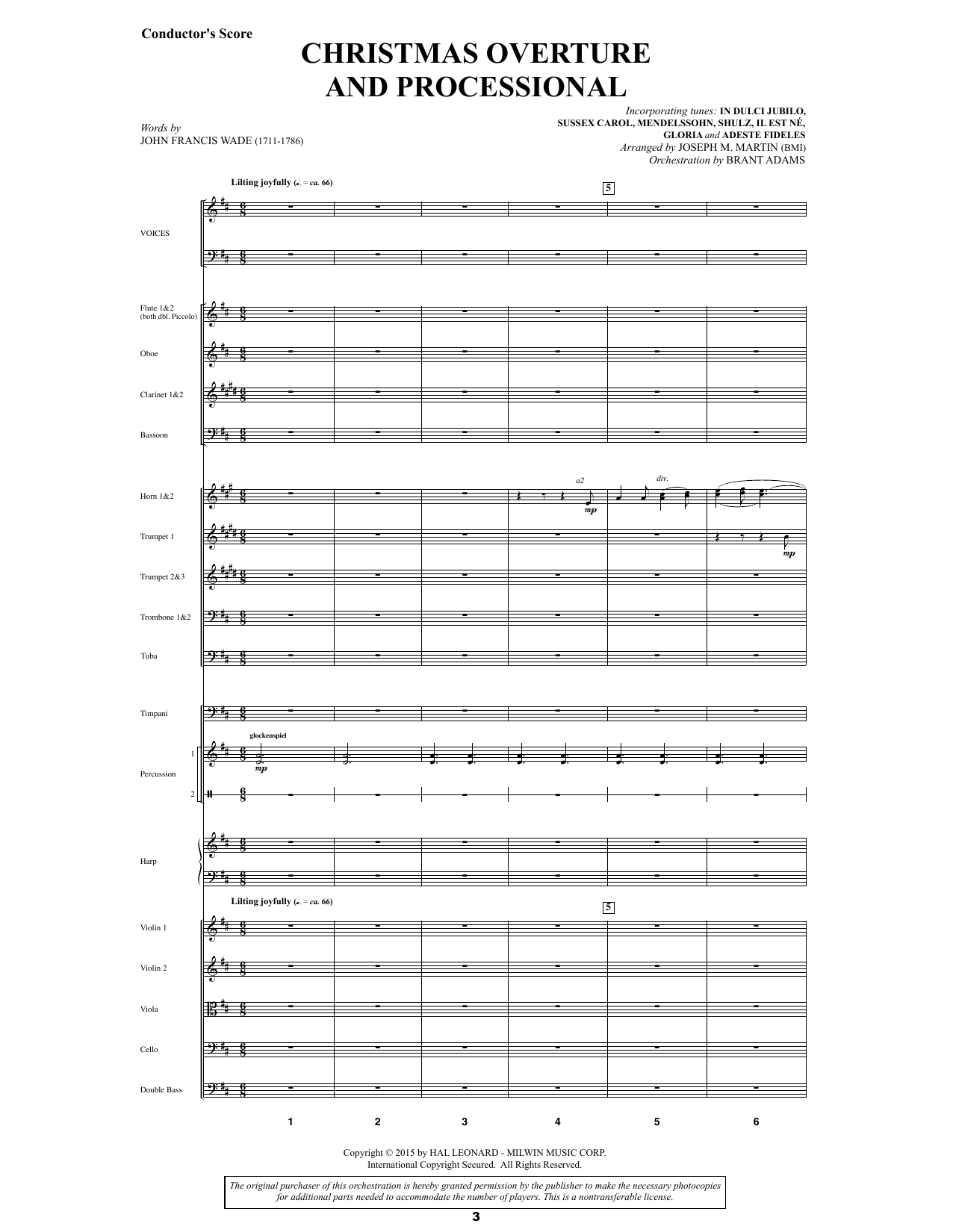 Learn to play Joseph M. Martin Let There Be Christmas Orchestration - Score sheet music for Choir Instrumental Pak in minutes. Joseph M. Martin Let There Be Christmas Orchestration - Score sheet music preview music notes and score for Choir Instrumental Pak including 176 page(s)