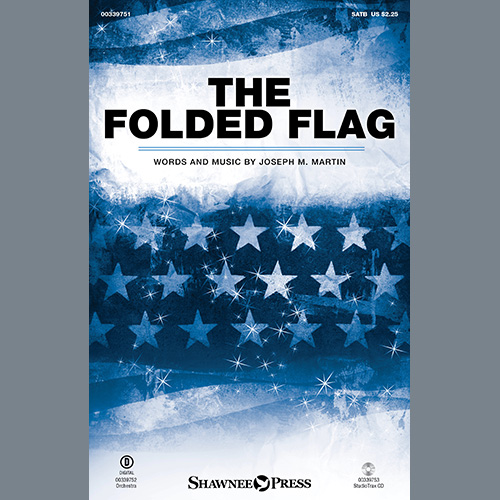 Download Joseph M. Martin The Folded Flag Sheet Music arranged for TTBB Choir - printable PDF music score including 11 page(s)