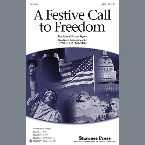 Joseph Martin A Festive Call to Freedom - Percussion 2 pictures Joseph Martin A Festive Call to Freedom - Percussion 2 pictures