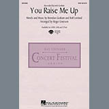 Download or print Josh Groban You Raise Me Up (arr. Roger Emerson) Sheet Music Printable PDF 5-page score for Pop / arranged SATB SKU: 26908