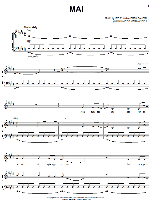 Learn to play Josh Groban Mai sheet music for Easy Piano in minutes. Josh Groban Mai sheet music preview music notes and score for Easy Piano including 8 page(s)