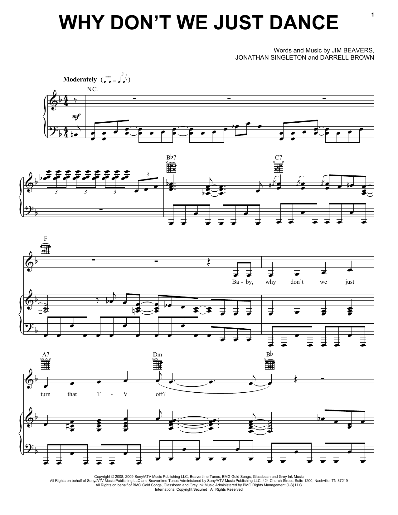 Josh Turner Why Don't We Just Dance sheet music preview music notes and score for Easy Guitar Tab including 4 page(s)