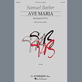 Download or print Josquin de Prez Ave Maria (ed. Samuel Barber) Sheet Music Printable PDF 14-page score for Classical / arranged SATB Choir SKU: 425256