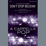 Download or print Journey Don't Stop Believin' (arr. Kirby Shaw) Sheet Music Printable PDF 11-page score for Pop / arranged SATB Choir SKU: 1275790