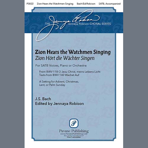 J.S. Bach Zion Hears The Watchmen Singing profile picture