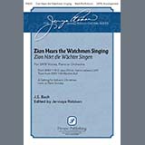 Download or print J.S. Bach Zion Hears The Watchmen Singing Sheet Music Printable PDF 21-page score for Concert / arranged SATB Choir SKU: 1688570
