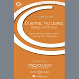 Download or print Juan-Tony Guzman Duerme, No Llores (Sleep, Don't Cry) Sheet Music Printable PDF 9-page score for Christmas / arranged 2-Part Choir SKU: 410592