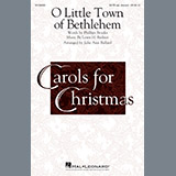 Download or print Julie Ann Ballard O Little Town Of Bethlehem Sheet Music Printable PDF 11-page score for Christmas / arranged SATB SKU: 186505