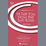 Download or print Juliet Hess I'll Tell You How The Sun Rose Sheet Music Printable PDF 5-page score for Festival / arranged 2-Part Choir SKU: 71299