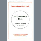 Download or print Julius Chajes Hora (Come Let Us Dance) Sheet Music Printable PDF 6-page score for Classical / arranged SATB Choir SKU: 1230552