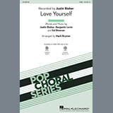 Download or print Mark Brymer Love Yourself Sheet Music Printable PDF 11-page score for Rock / arranged SSA SKU: 176993
