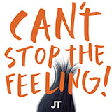 Download or print Justin Timberlake Can't Stop The Feeling! (from Trolls) Sheet Music Printable PDF 1-page score for Pop / arranged Trombone Solo SKU: 519296