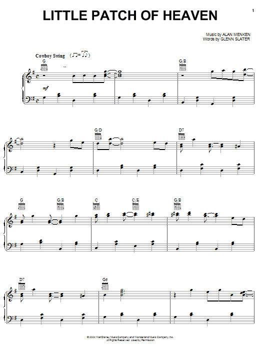 Learn to play k.d. lang Little Patch Of Heaven sheet music for Piano, Vocal & Guitar (Right-Hand Melody) in minutes. k.d. lang Little Patch Of Heaven sheet music preview music notes and score for Piano, Vocal & Guitar (Right-Hand Melody) including 8 page(s)