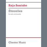 Download or print Kaija Saariaho Étincelles Sheet Music Printable PDF 5-page score for Classical / arranged Cello Solo SKU: 1625355
