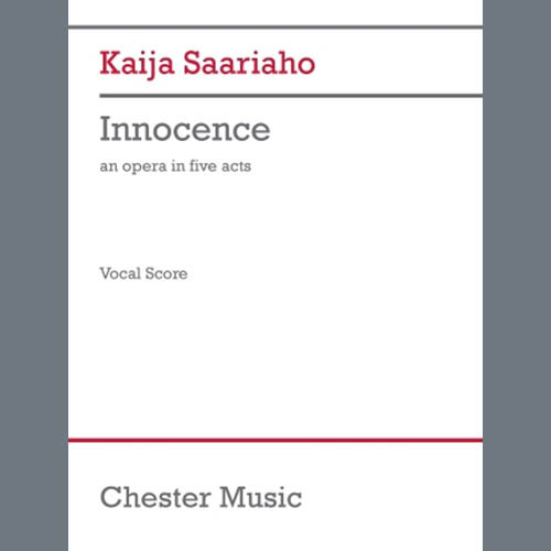 Kaija Saariaho Innocence (Vocal Score) profile picture