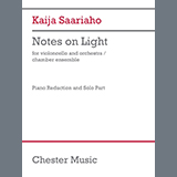 Download or print Kaija Saariaho Notes on Light (piano reduction) Sheet Music Printable PDF 70-page score for Classical / arranged Cello and Piano SKU: 1626596