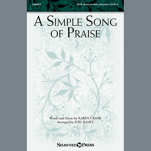 Karen Crane A Simple Song Of Praise (arr. Joel Raney) profile picture