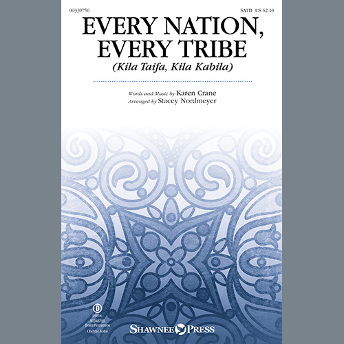 Karen Crane Every Nation, Every Tribe (Ki La Taifa, Kila Kabila) (arr. Stacey Nordmeyer) profile picture