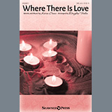 Download or print Karen Crane Where There Is Love (arr. Douglas Nolan) Sheet Music Printable PDF 10-page score for Sacred / arranged SAB Choir SKU: 488924