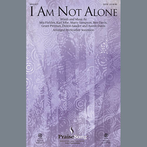 Kari Jobe I Am Not Alone (arr. Heather Sorenson) profile picture