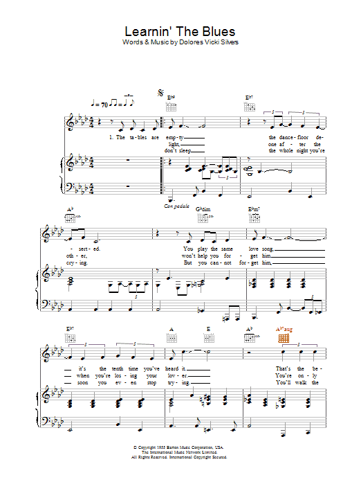 Learn to play Katie Melua Learnin' The Blues sheet music for Piano in minutes. Katie Melua Learnin' The Blues sheet music preview music notes and score for Piano including 2 page(s)