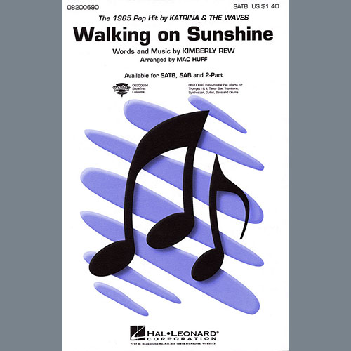 Katrina & The Waves Walking on Sunshine (arr. Mac Huff) - Bb Tenor Saxophone pictures Katrina & The Waves Walking on Sunshine (arr. Mac Huff) - Bb Tenor Saxophone profile picture