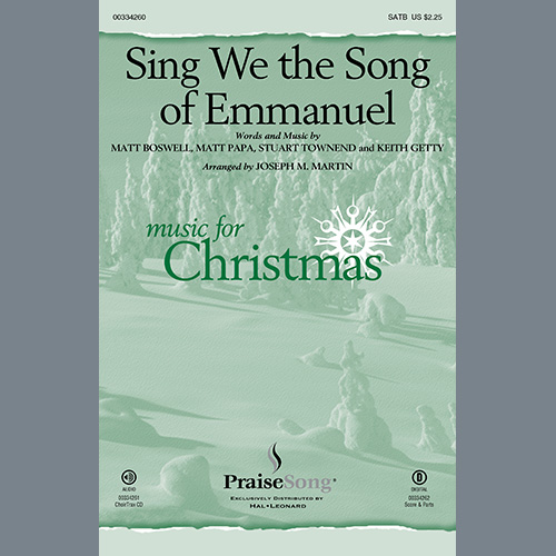 Keith & Kristyn Getty, Matt Boswell and Matt Papa Sing We The Song Of Emmanuel (arr. Joseph M. Martin) profile picture
