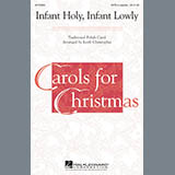 Download or print Keith Christopher Infant Holy, Infant Lowly Sheet Music Printable PDF 7-page score for Christmas / arranged SATB Choir SKU: 286034