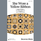 Download or print Keith Christopher She Wore A Yellow Ribbon Sheet Music Printable PDF 13-page score for Folk / arranged 2-Part Choir SKU: 152198
