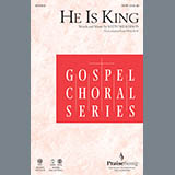 Download or print Keith Wilkerson He Is King - Tenor Sax (sub. Tbn 2) Sheet Music Printable PDF 2-page score for Contemporary / arranged Choir Instrumental Pak SKU: 303532