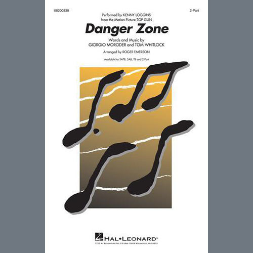 Kenny Loggins Danger Zone (arr. Roger Emerson) profile picture