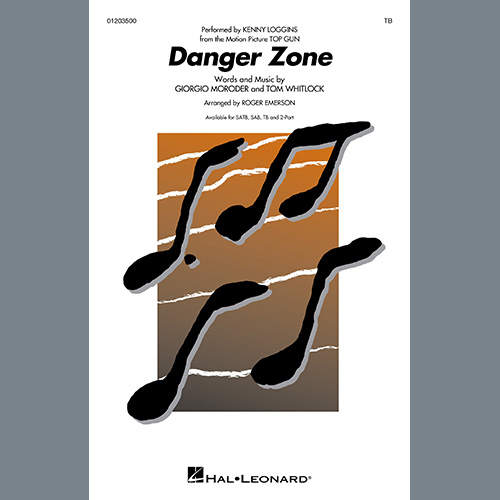 Kenny Loggins Danger Zone (from Top Gun) (arr. Roger Emerson) profile picture