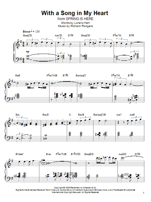Learn to play Kenny Werner With A Song In My Heart sheet music for ARTPNO in minutes. Kenny Werner With A Song In My Heart sheet music preview music notes and score for ARTPNO including 13 page(s)