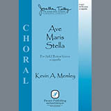 Download or print Kevin A. Memley Ave Maris Stella Sheet Music Printable PDF 11-page score for Concert / arranged SATB Choir SKU: 423624