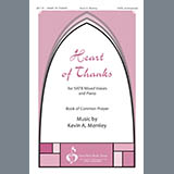 Download or print Kevin A. Memley Heart Of Thanks Sheet Music Printable PDF 11-page score for Concert / arranged SATB Choir SKU: 423612